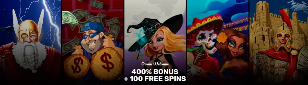 ozwin casino free spins